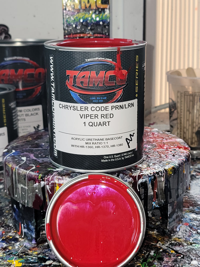 Restoration Shop - Viper Red Urethane Basecoat with Restoration Shop - Viper Red Urethane Basecoat with