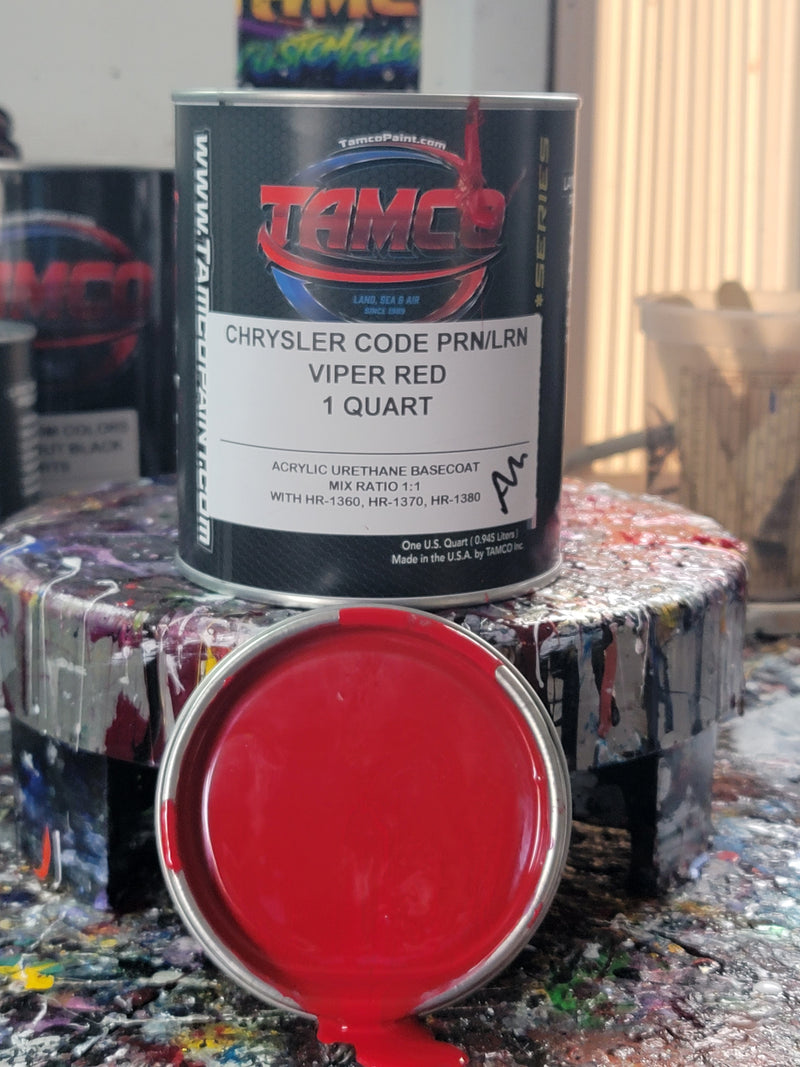 CHRYSLER BASECOAT PAINT - 1 QT - Ready to Spray Paint w/ Quart Clear Coat  Kit