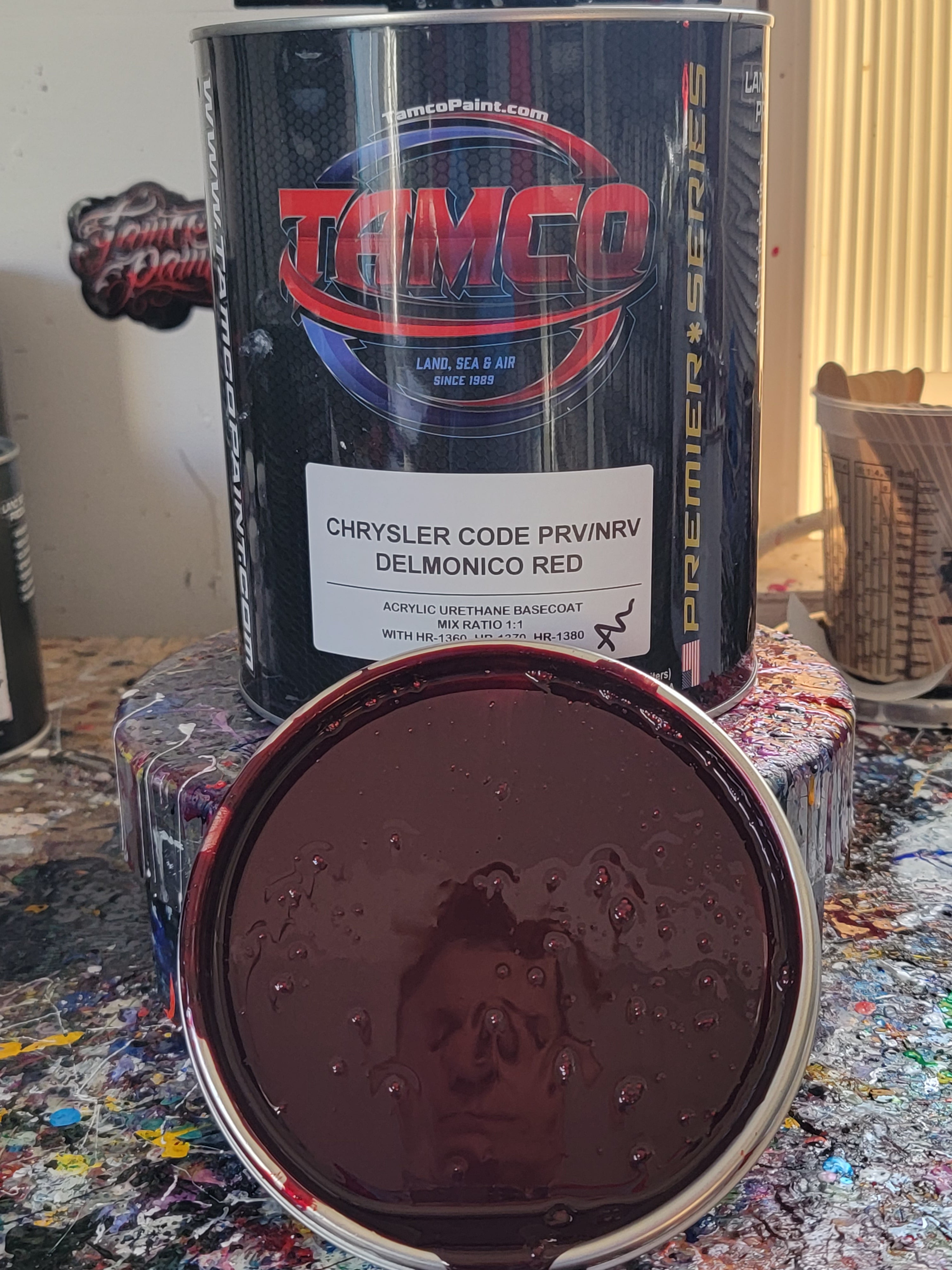 Chrysler Delmonico Red | PRV / NRV | 2015-2022 | OEM 2K Tri-Stage Basecoat