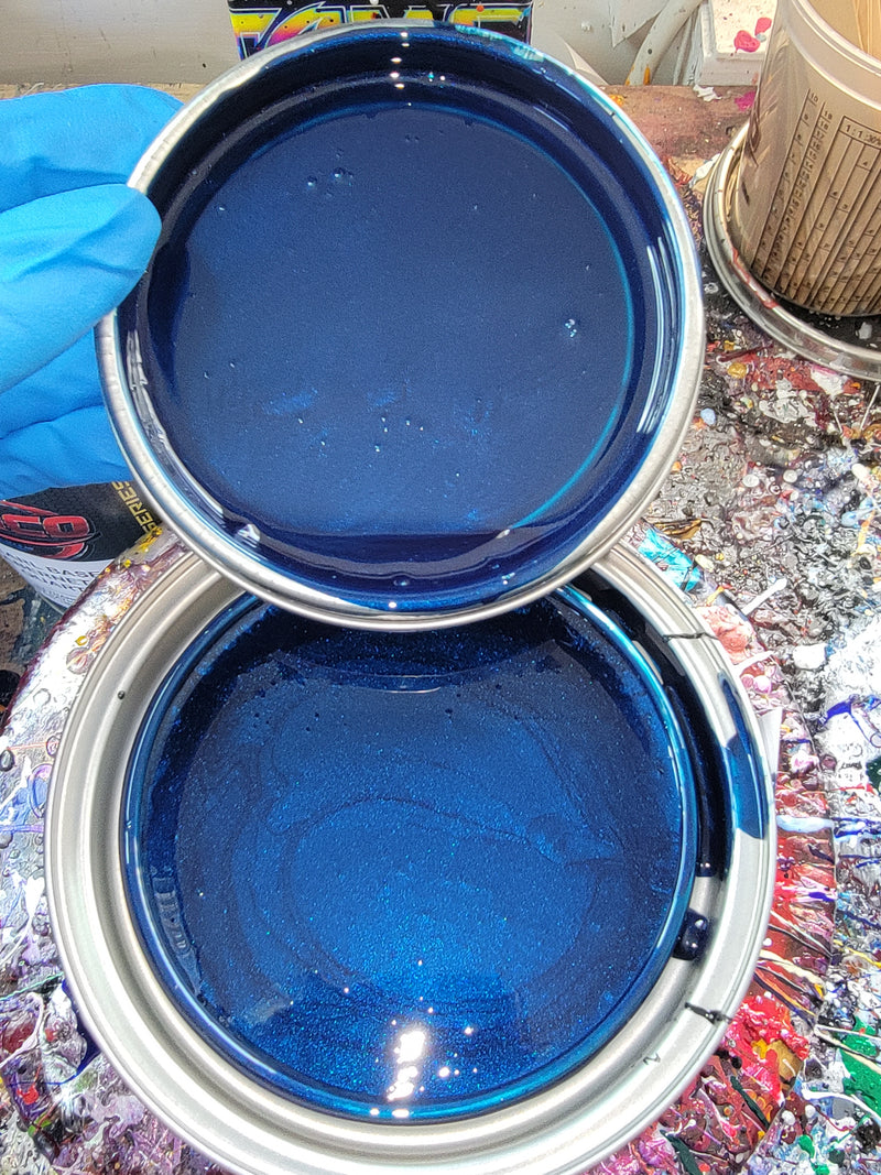 59-88 GM Interior Recondition Spray Paint Light Blue M12 Top Coat