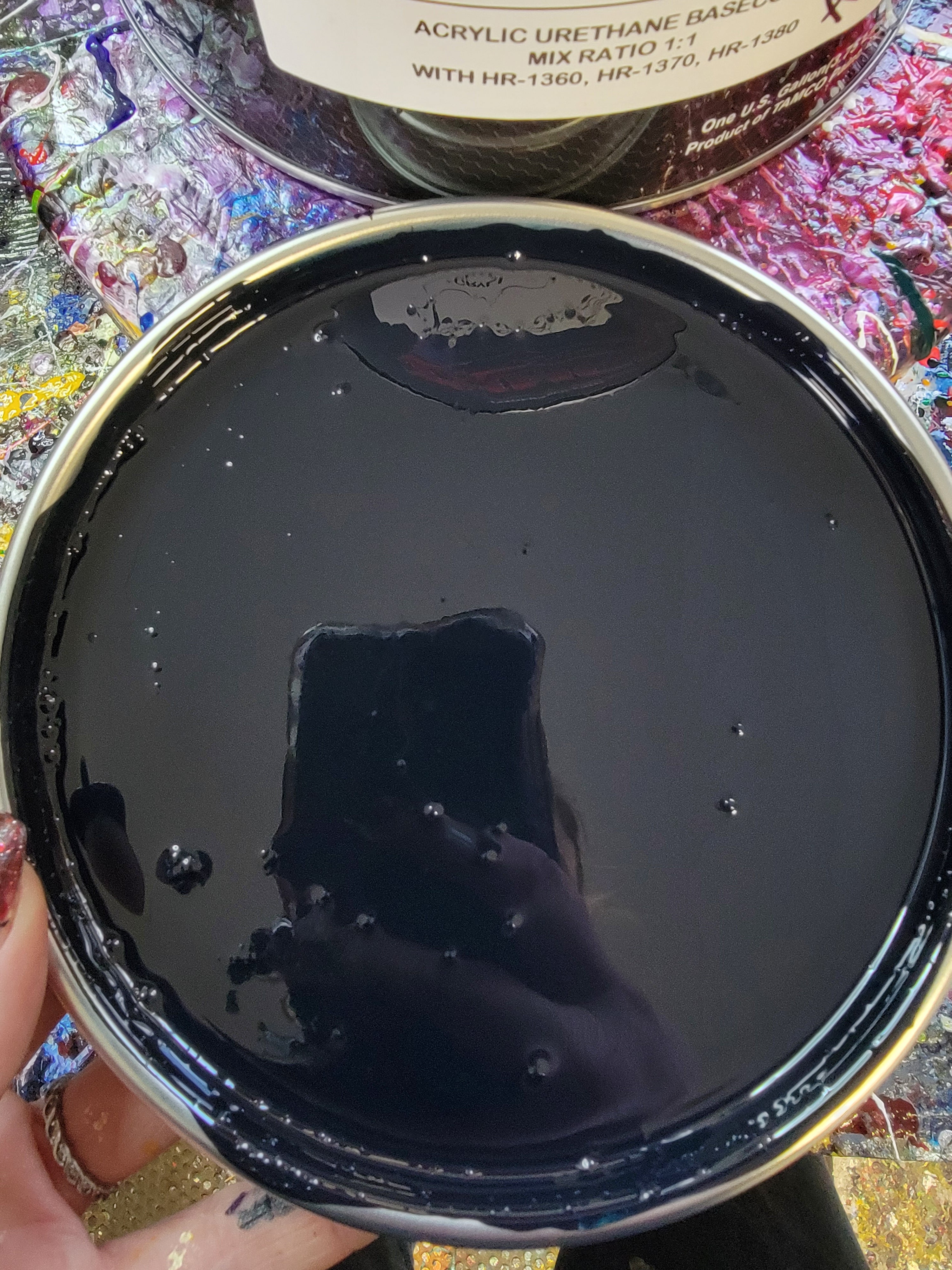 Andalusite Blue Color Paint