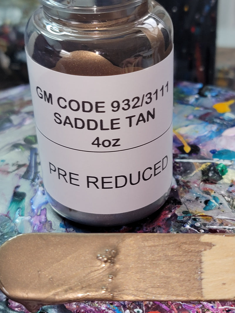 GM Saddle Tan Metallic | S / 932 / 3111 | 1963-1965 | OEM Basecoat
