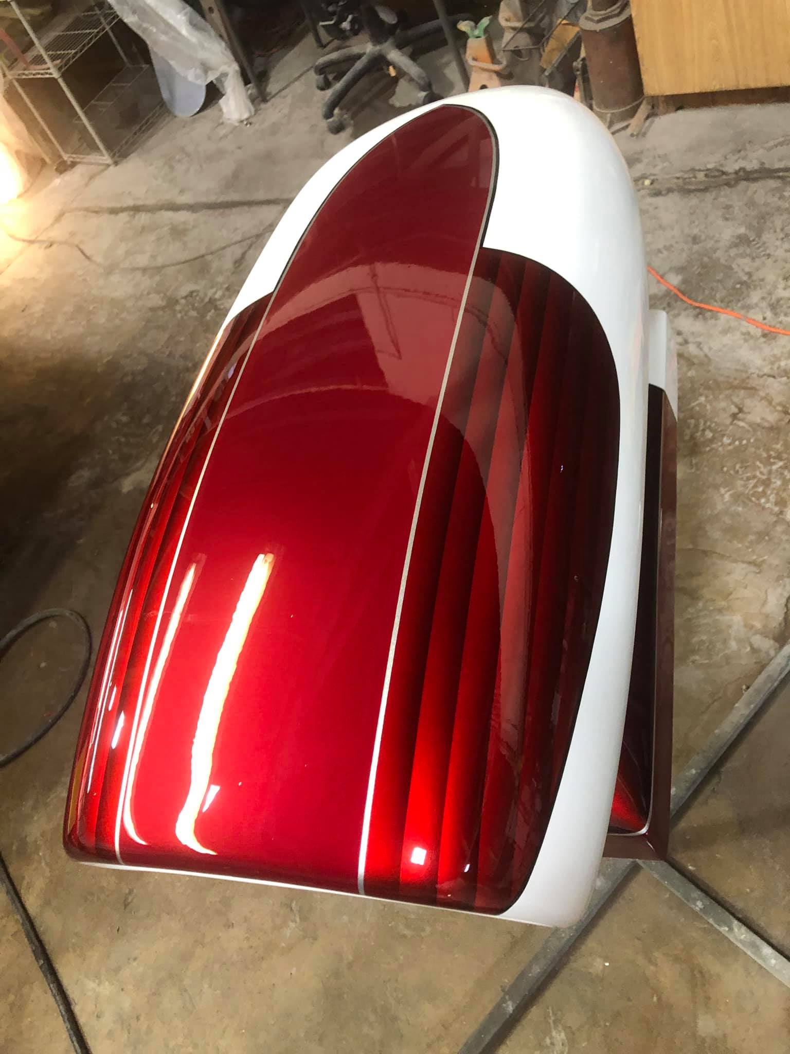 Tamco Paint Motorcycle Part OG Red