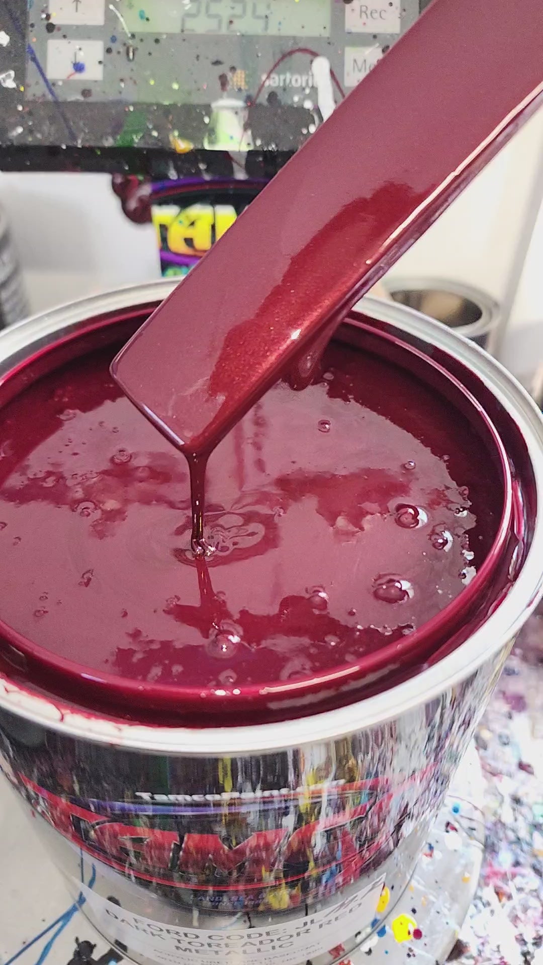 Ford Dark Toreador Red Metallic Basecoat