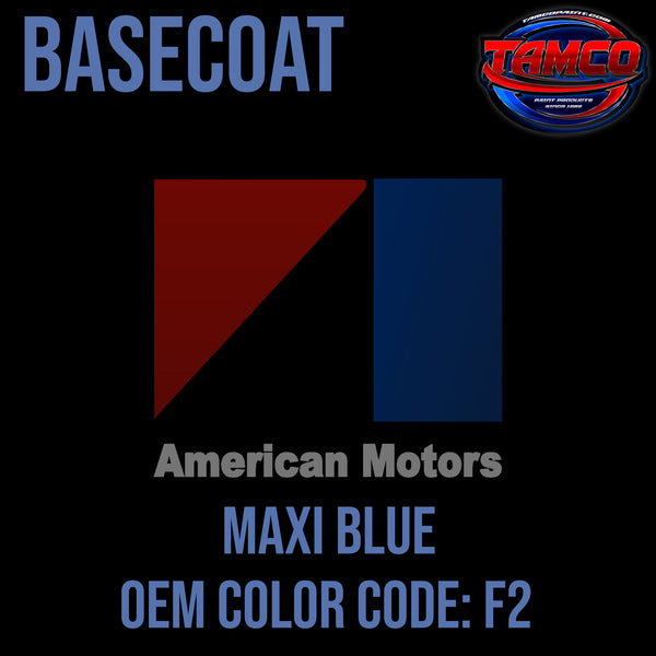 AMC Maxi Blue | F2 | 1973-1974 | OEM Basecoat