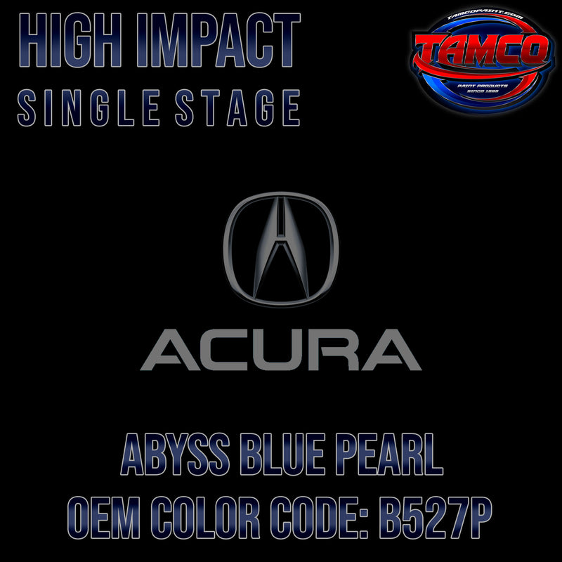 Acura Abyss Blue Pearl | B527P | 2004-2005 | OEM High Impact Single Stage