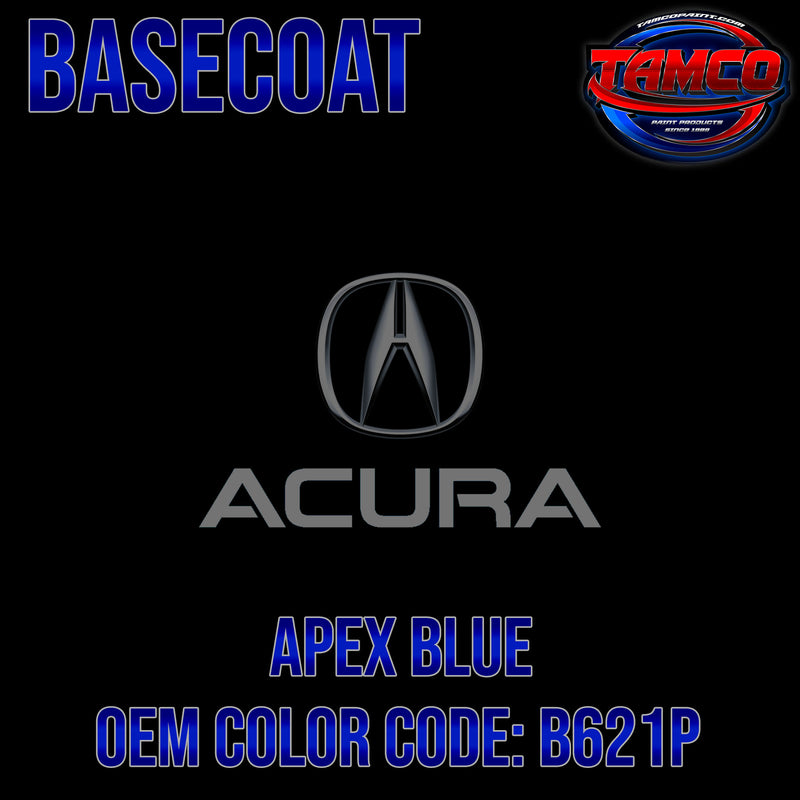 Acura Apex Blue | B621P | 2019-2022 | OEM Basecoat