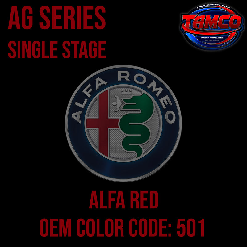 Alfa Romeo Alfa Red | 501 | 1969-1981 | OEM AG Series Single Stage