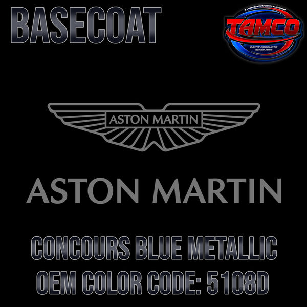 Aston Martin Concours Blue Metallic | 5108D | 2010-2021 | OEM Basecoat