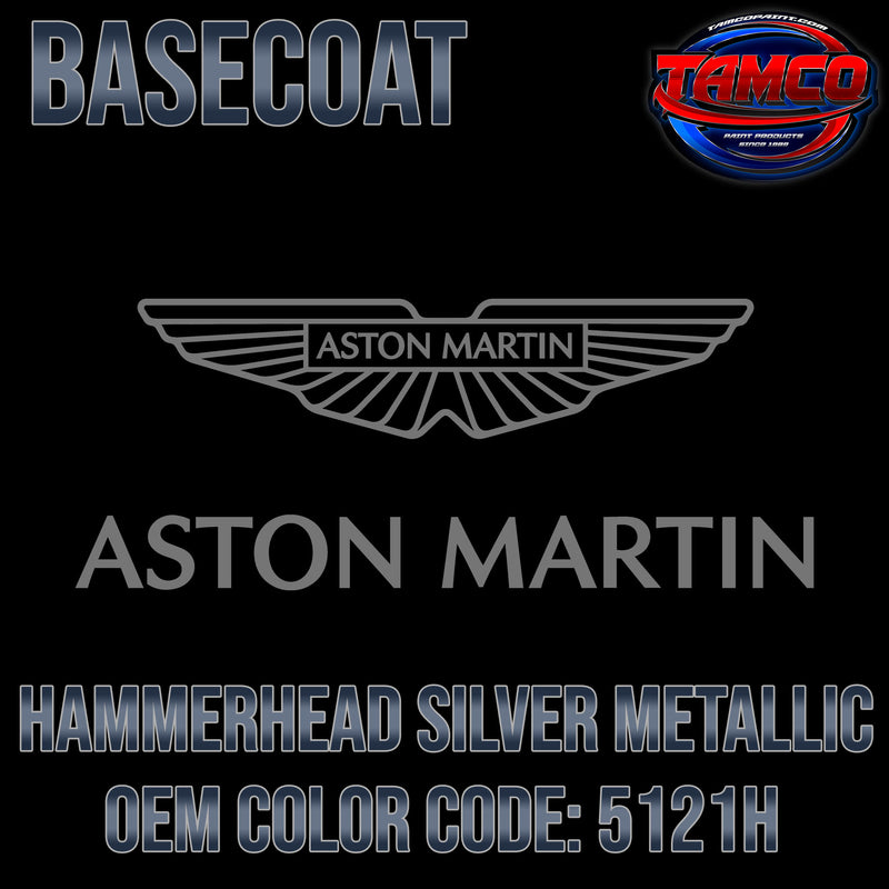 Aston Martin Hammerhead Silver Metallic | 5121H | 2014-2020 | OEM Basecoat