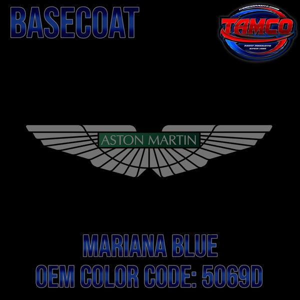 Aston Martin Mariana Blue | 5069D | 2014-2020 | OEM Basecoat