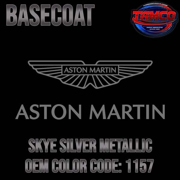 Aston Martin Skye Silver Metallic | 1157 | 2000-2002 | OEM Basecoat
