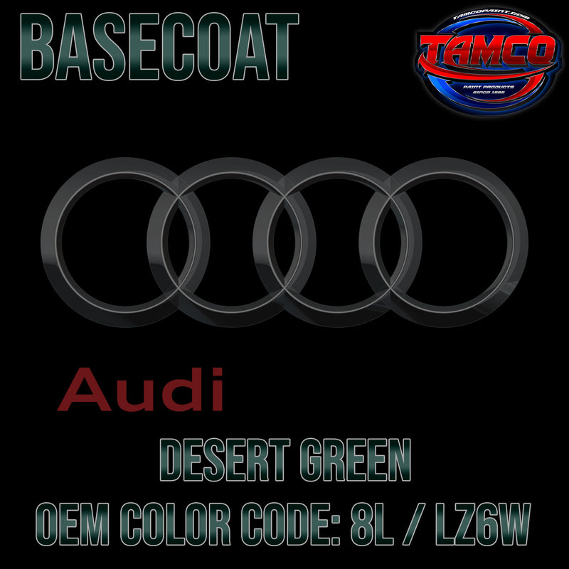 Audi Desert Green | 8L / LZ6W | 2000-2021 | OEM Basecoat