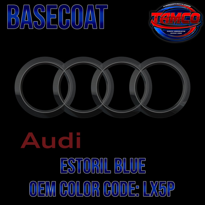 Audi Estoril Blue | LX5P | 2012-2015 | OEM Basecoat