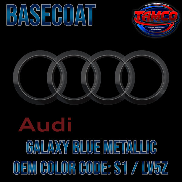 Audi Galaxy Blue Metallic | S1 / LV5Z | 2018-2021 | OEM Basecoat