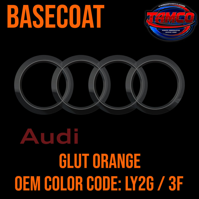 Audi Glut Orange | LY2G / 3F | 2009-2021 | OEM Basecoat
