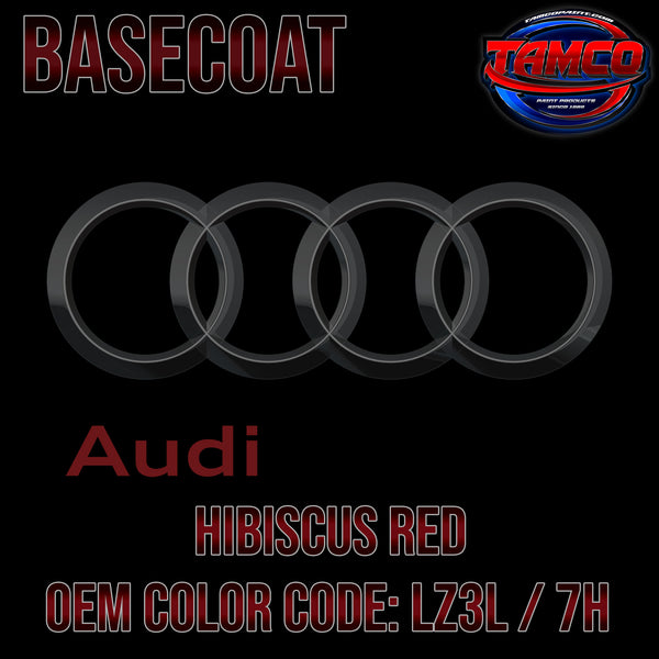 Audi Hibiscus Red | LZ3L / 7H | 1998-2002 | OEM Basecoat