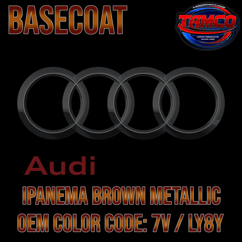 Audi Ipanema Brown Metallic | 7V / LY8Y | 2005; 2010-2011 | OEM Basecoat