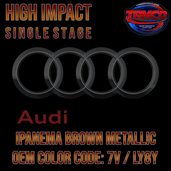 Audi Ipanema Brown Metallic | LY8Y | 2005; 2010-2011 | OEM High Impact Single Stage