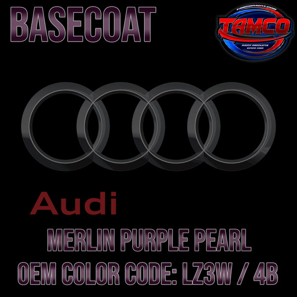Audi Merlin Purple Pearl | LZ3W | 2021-2022 | OEM Basecoat