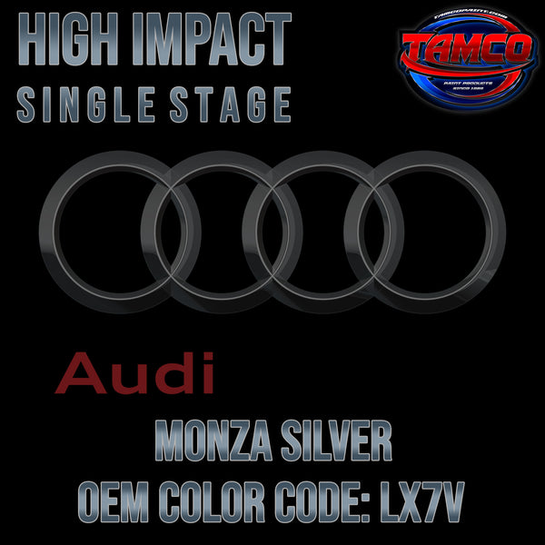 Audi Monza Silver | LX7V | 2009-2014 | OEM High Impact Single Stage