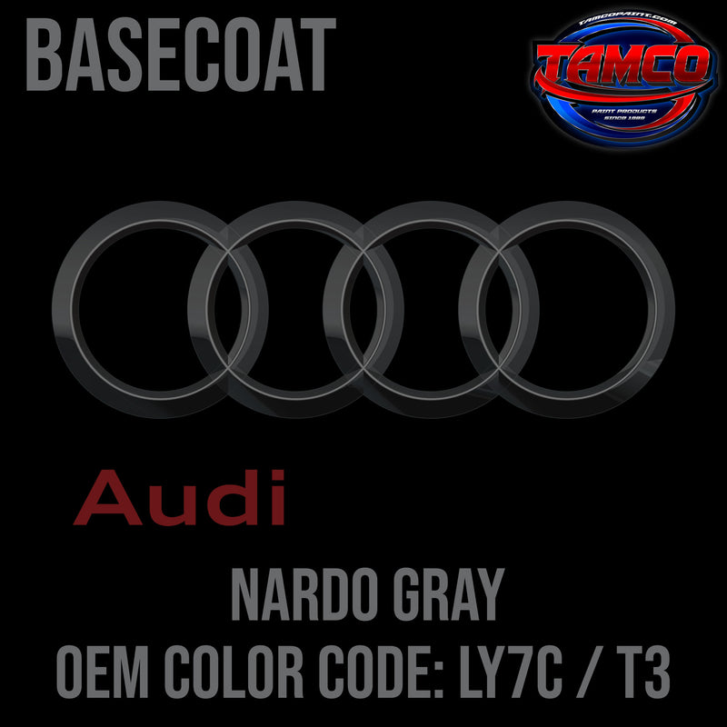 Audi Nardo Gray | LY7C / T3 | 2014-2022 | OEM Basecoat