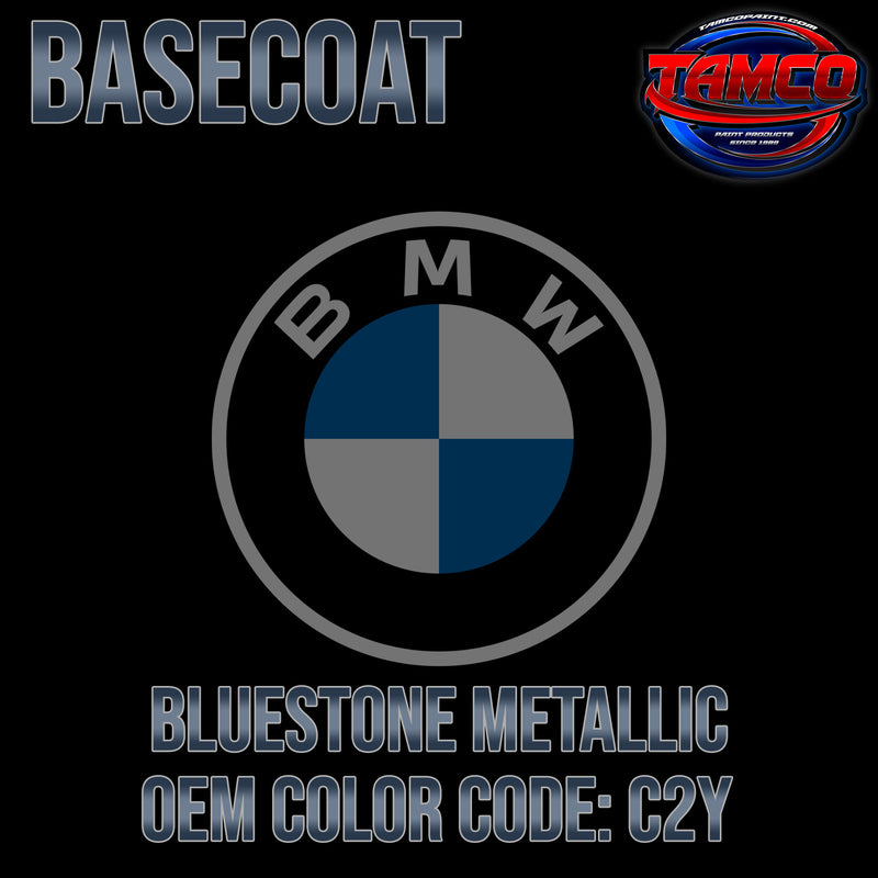 BMW Bluestone Metallic | C2Y | 2017-2022 | OEM Basecoat