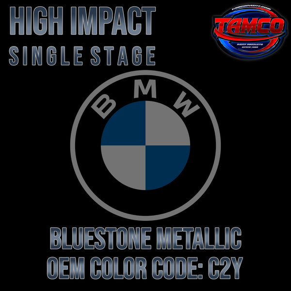 BMW Bluestone Metallic | C2Y | 2017-2022 | OEM High Impact Single Stage