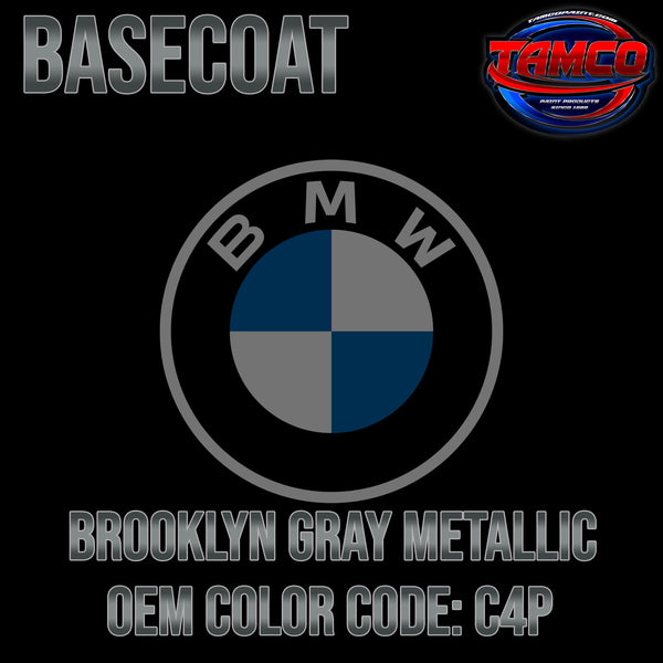 BMW Brooklyn Gray Metallic | C4P | 2021-2022 | OEM Basecoat