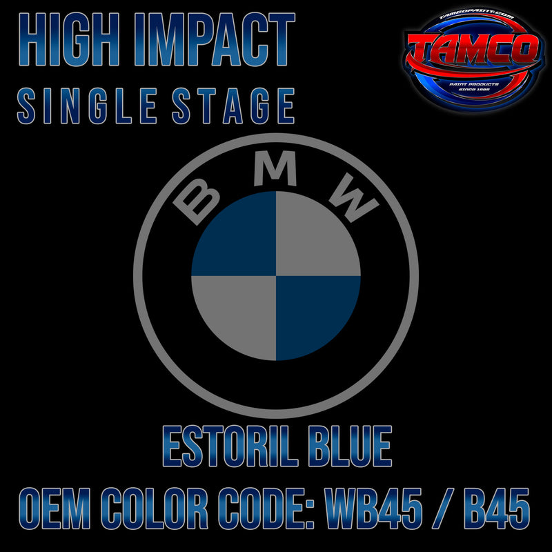 BMW Estoril Blue | WB45 / B45 | 2013-2021 | OEM High Impact Single Stage