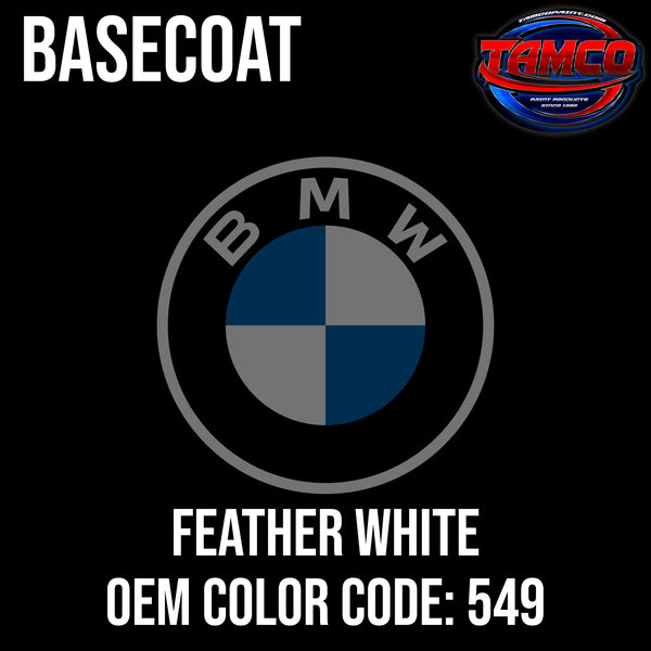 BMW Feather White | 549 | 1955-1962 | OEM Basecoat