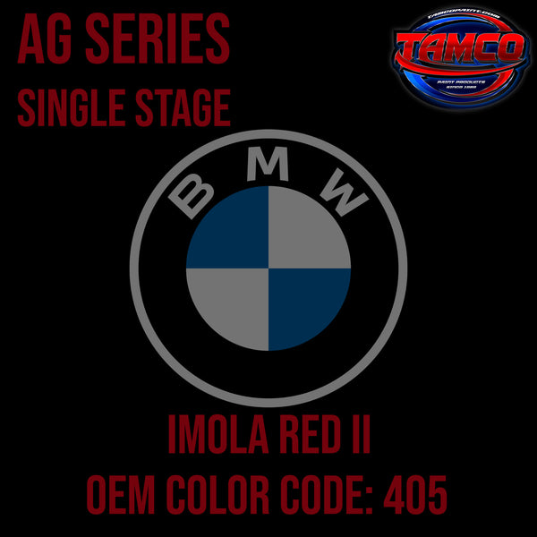 BMW Imola Red II | 405 | 1997-2015 | OEM AG Series Single Stage