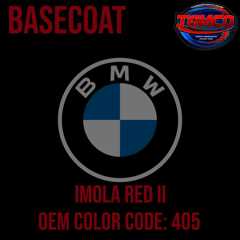 BMW Imola Red II | 405 | 1997-2015 | OEM Basecoat