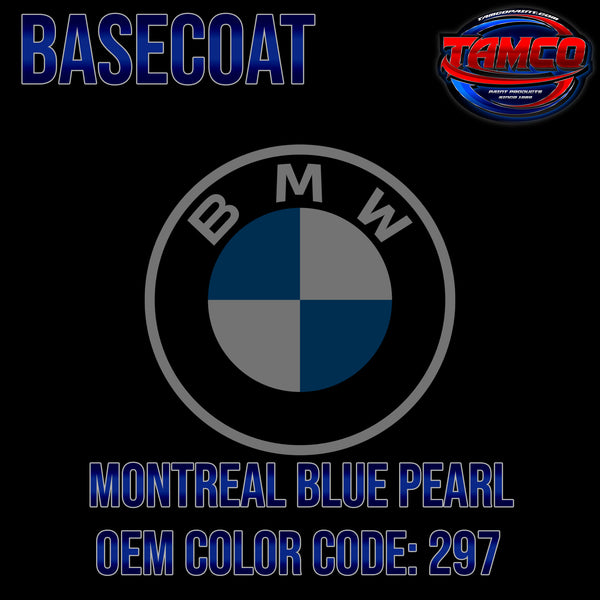 BMW Montreal Blue Pearl | 297 | 1995-2000 | OEM Basecoat