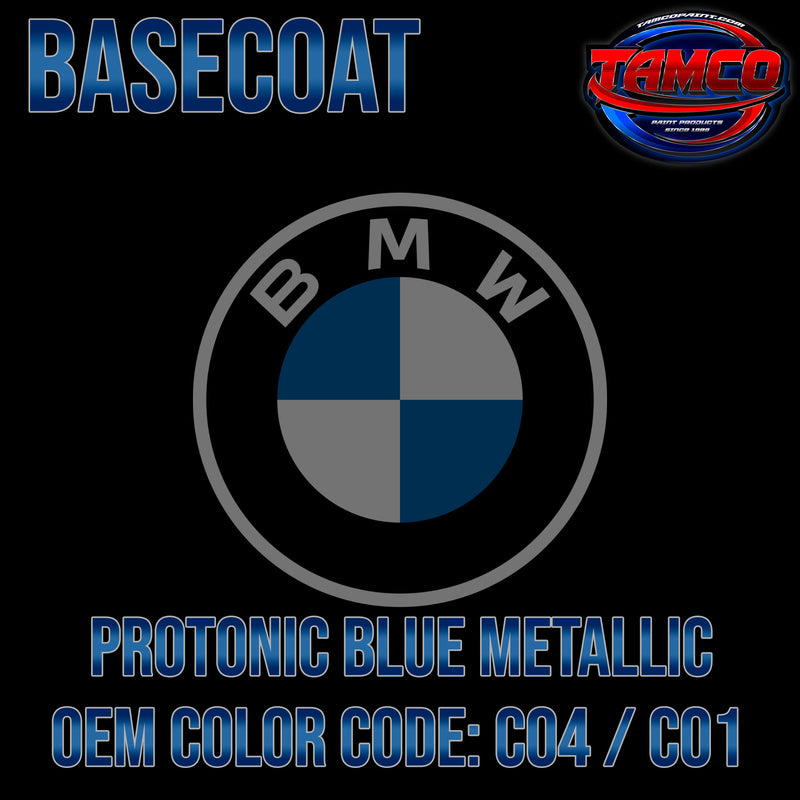 BMW Protonic Blue Metallic | C04 / C01 | 2015-2018 | OEM Basecoat