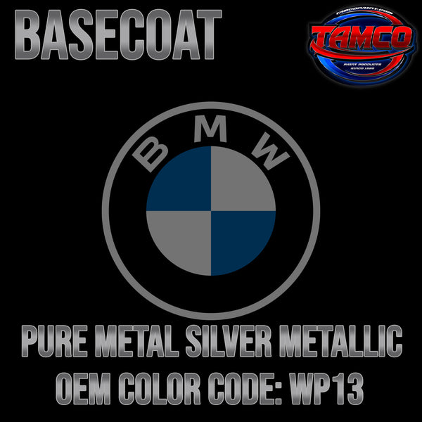 BMW Pure Metal Silver Metallic | WP13 | 2012-2023 | OEM Basecoat