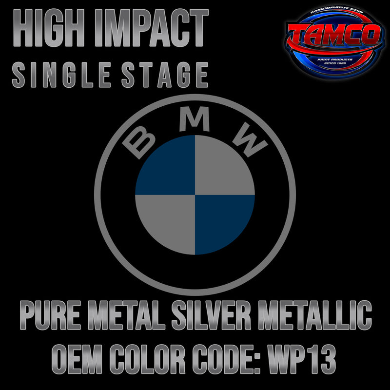 BMW Pure Metal Silver Metallic | WP13 | 2012-2023 | OEM High Impact Single Stage