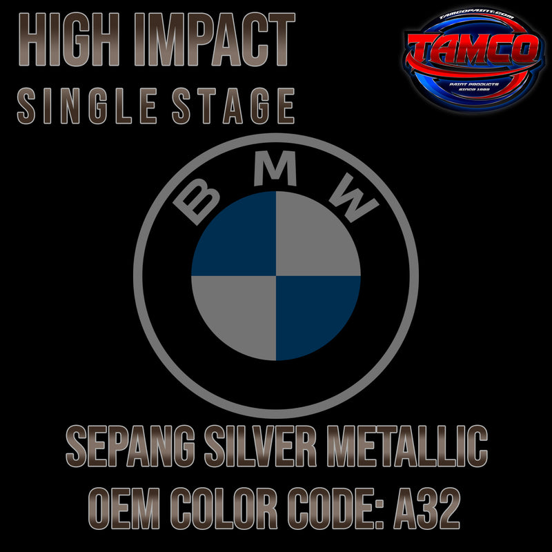 BMW Sepang Silver Metallic | A32 | 2005-2011 | OEM High Impact Single Stage