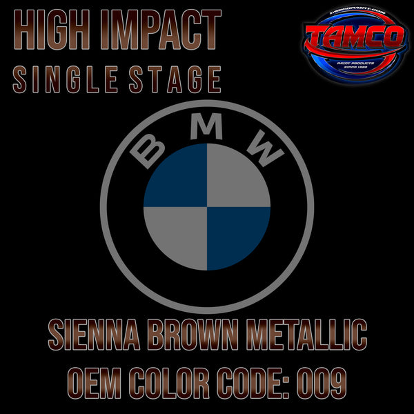 BMW Sienna Brown Metallic | 009 | 1973-1974 | OEM High Impact Single Stage
