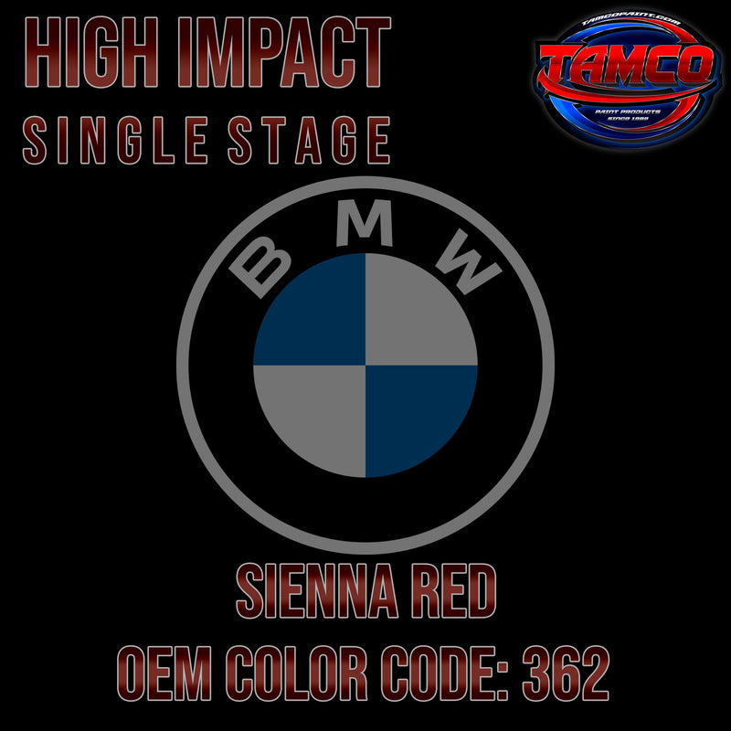 BMW Sienna Red | 362 | 1997-2003 | OEM High Impact Single Stage
