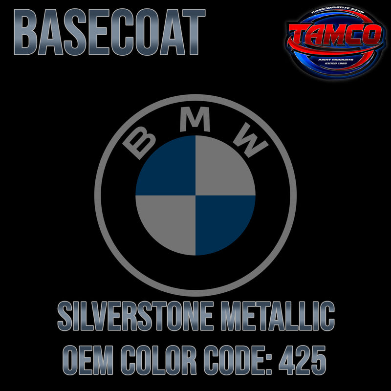 BMW Silverstone Metallic | 425 | 1998-2002 | OEM Basecoat