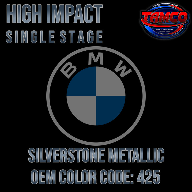BMW Silverstone Metallic | 425 | 1998-2022 | OEM High Impact Single Stage