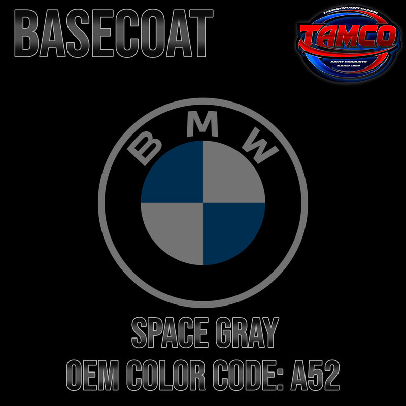 BMW Space Gray | A52 | 2007-2019 | OEM Basecoat