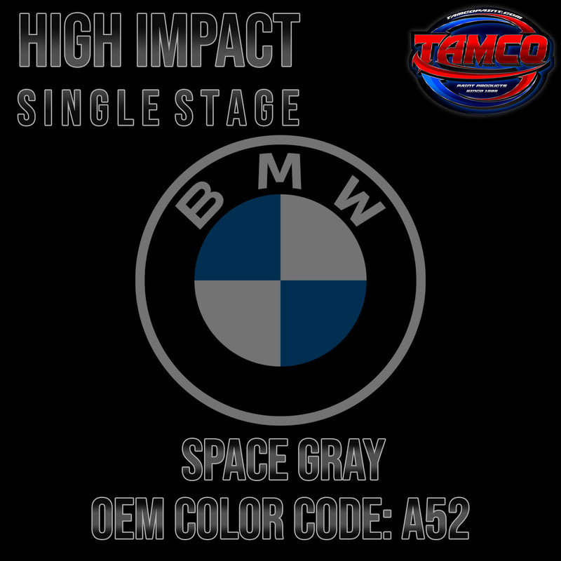 BMW Space Gray | A52 | 2007-2019 | OEM High Impact Single Stage