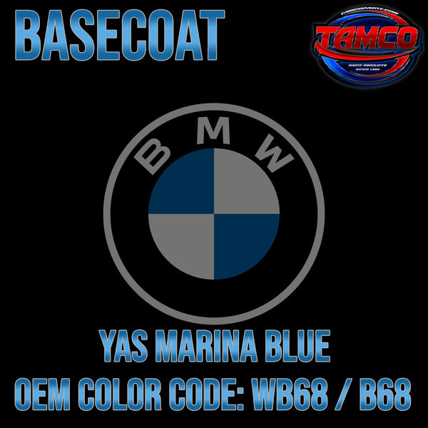 BMW Yas Marina Blue | WB68 / B68 | 2015-2019 | OEM Basecoat