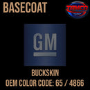 GM Buckskin | 65 / 4866 | 1976-1978 | OEM Basecoat