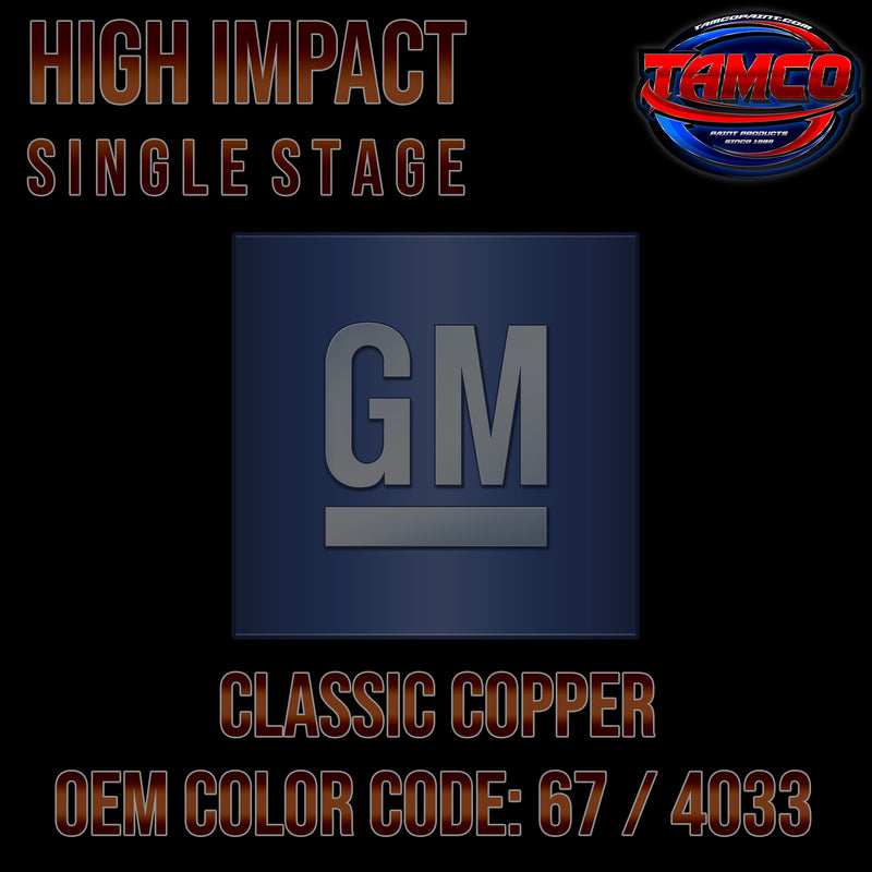 GM Classic Copper | 67 / 4033 | 1970-1972 | OEM High Impact Single Stage