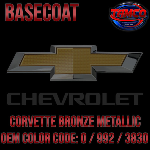 Chevrolet Corvette Bronze Metallic | O / 992 / 3830 | 1968 | OEM Basecoat