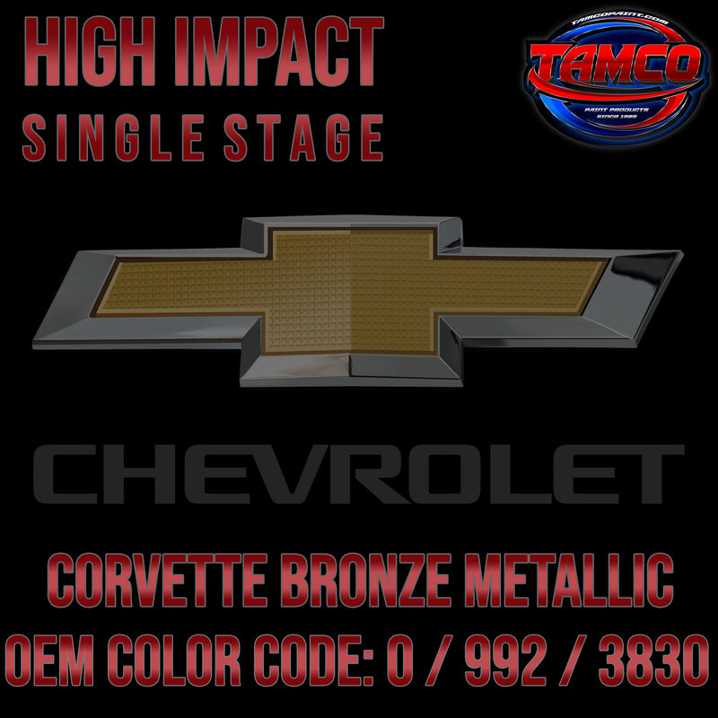 Chevrolet Corvette Bronze Metallic | O / 992 / 3830 | 1968 | OEM High Impact Single Stage