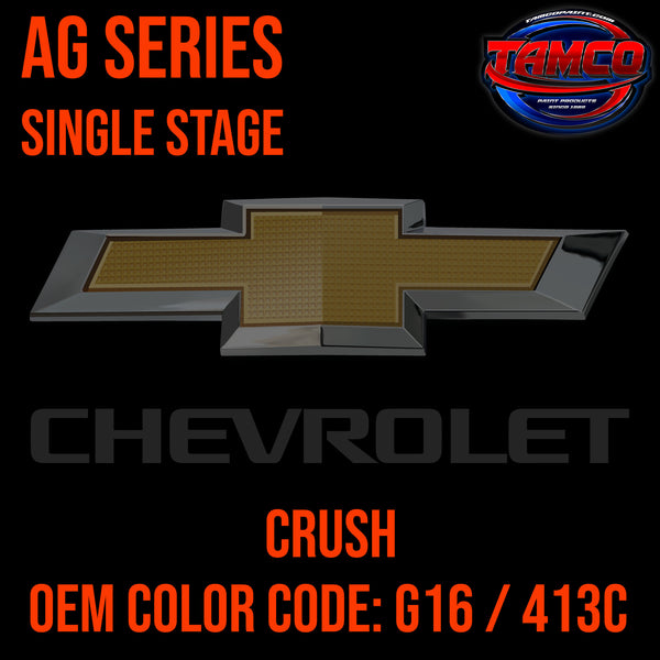 Chevrolet Crush | G16 / 413C | 2021-2022 | OEM AG Series Single Stage